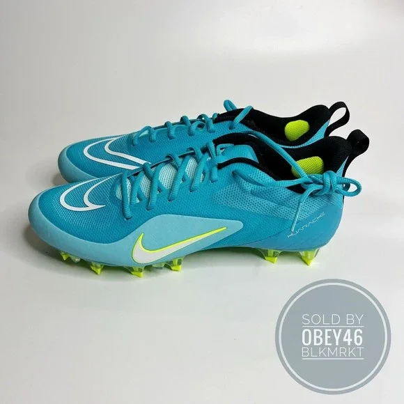Nike Alpha Huarache 8 Pro LAX Lacrosse Cleats TurquoiseCW4439-400  11.5 Nike Alpha Huarache 8 Pro LAX Lacrosse Cleats Turquoise  main image 4